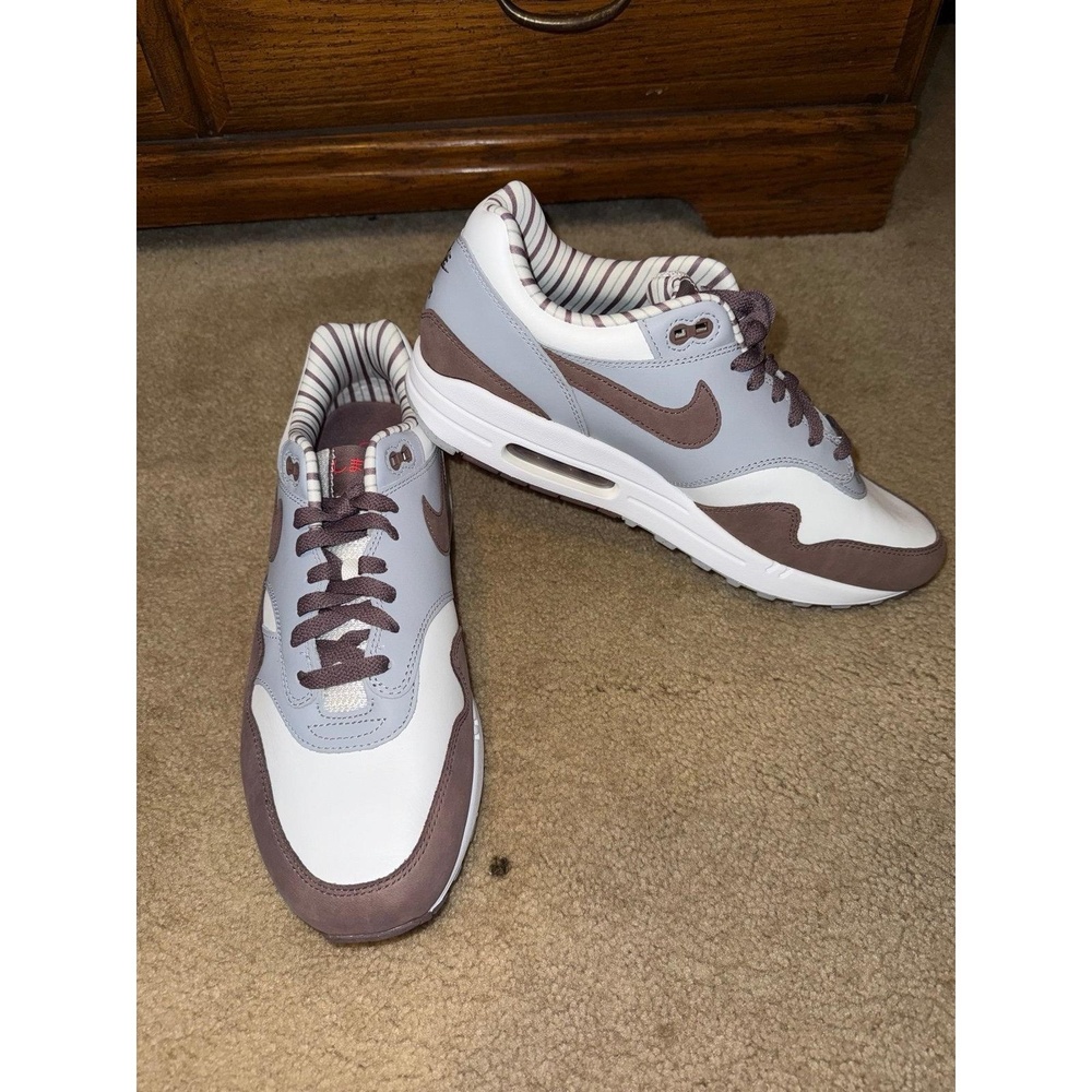 Nike Air Max 1 Premium Shima Shima Plum Eclipse Mens 12